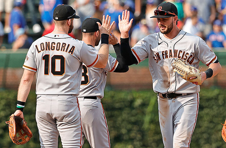 Kris Bryant Evan Longoria San Francisco Giants MLB 2021 World Series Odds: Giants Jump to No. 2 on Board