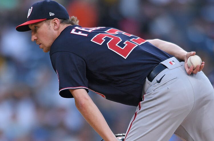 Erick Fedde Washington Nationals MLB