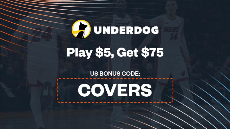 Underdog Promo Code 'COVERS': Play $5, Get $75 For Heat vs Magic At The NBA Cup
