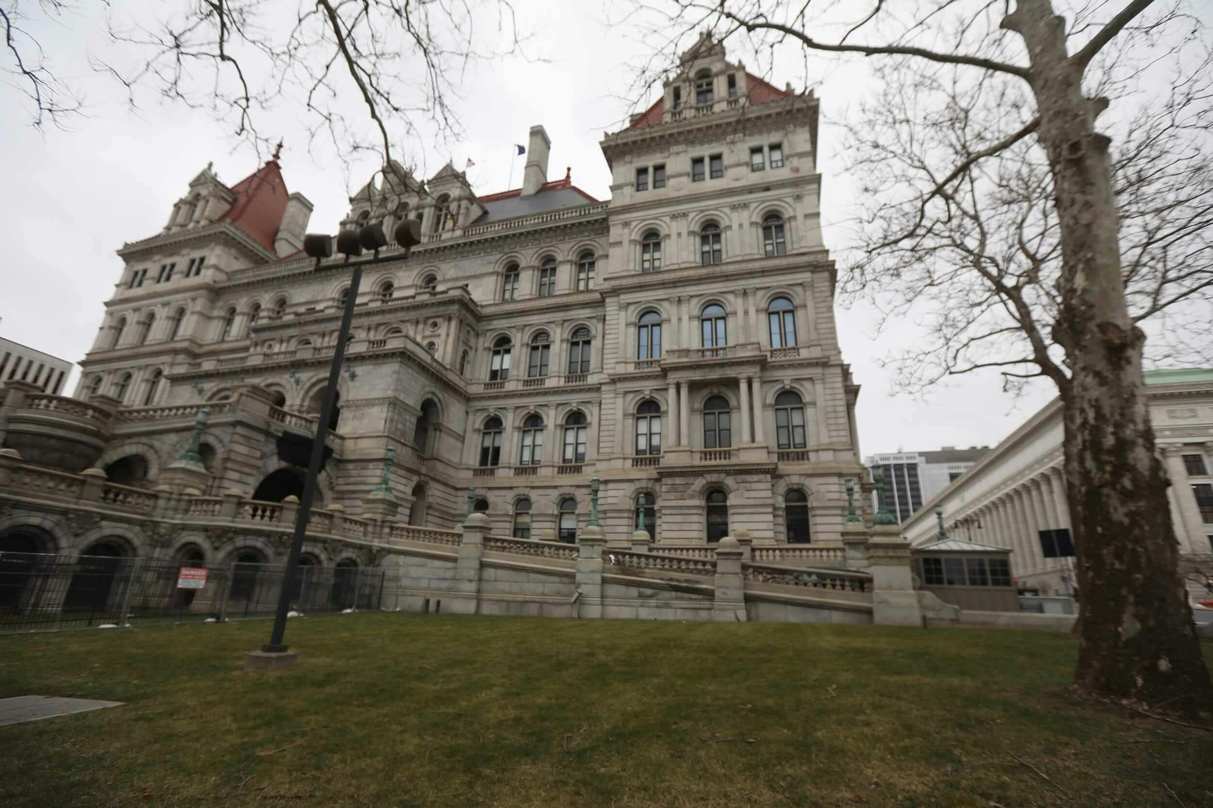 The New York State Capitol Building in Albany. Tina MacIntyre-Yee/Rochester Democrat and Chronicle via Imagn Content Services, LLC