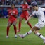 United States forward Megan Rapinoe (15) shoots against Canada during the second half of the CONCACAF Women's Olympic Qualifying soccer tournament at Dignity Health Sports Park. - USA TODAY Sports