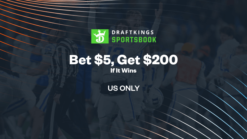 Bet $5, get $200 bonus bets if it wins without needing a DraftKings promo code. - IMAGN IMAGES