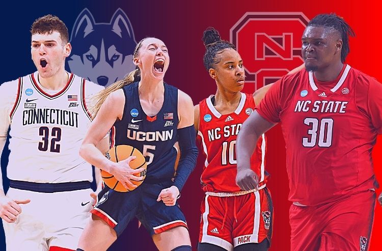 Final Four Odds - UConn and NC State's Men's and Women's Teams Looking ...