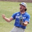 Kentucky's Simon Gregersen (40) yells out in victory after striking out Tennessee's Blake Grimmer (14) to win the NCAA college baseball game in Knoxville, Tenn., on April 20, 2025. Saul Young/News Sentinel / USA TODAY NETWORK via Imagn Images