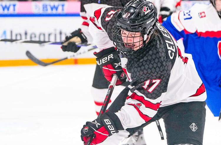 Macklin Celebrini Canada World Junior Hockey Championships