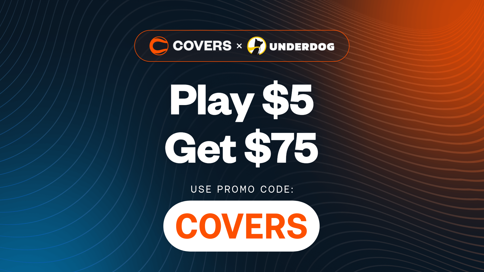 How To Bet - Underdog Promo Code COVERS: $50 Bonus for NBA, NHL Playoffs + MLB Games Today (Apr. 24)