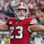 Christian McCaffrey of the San Francisco 49ers