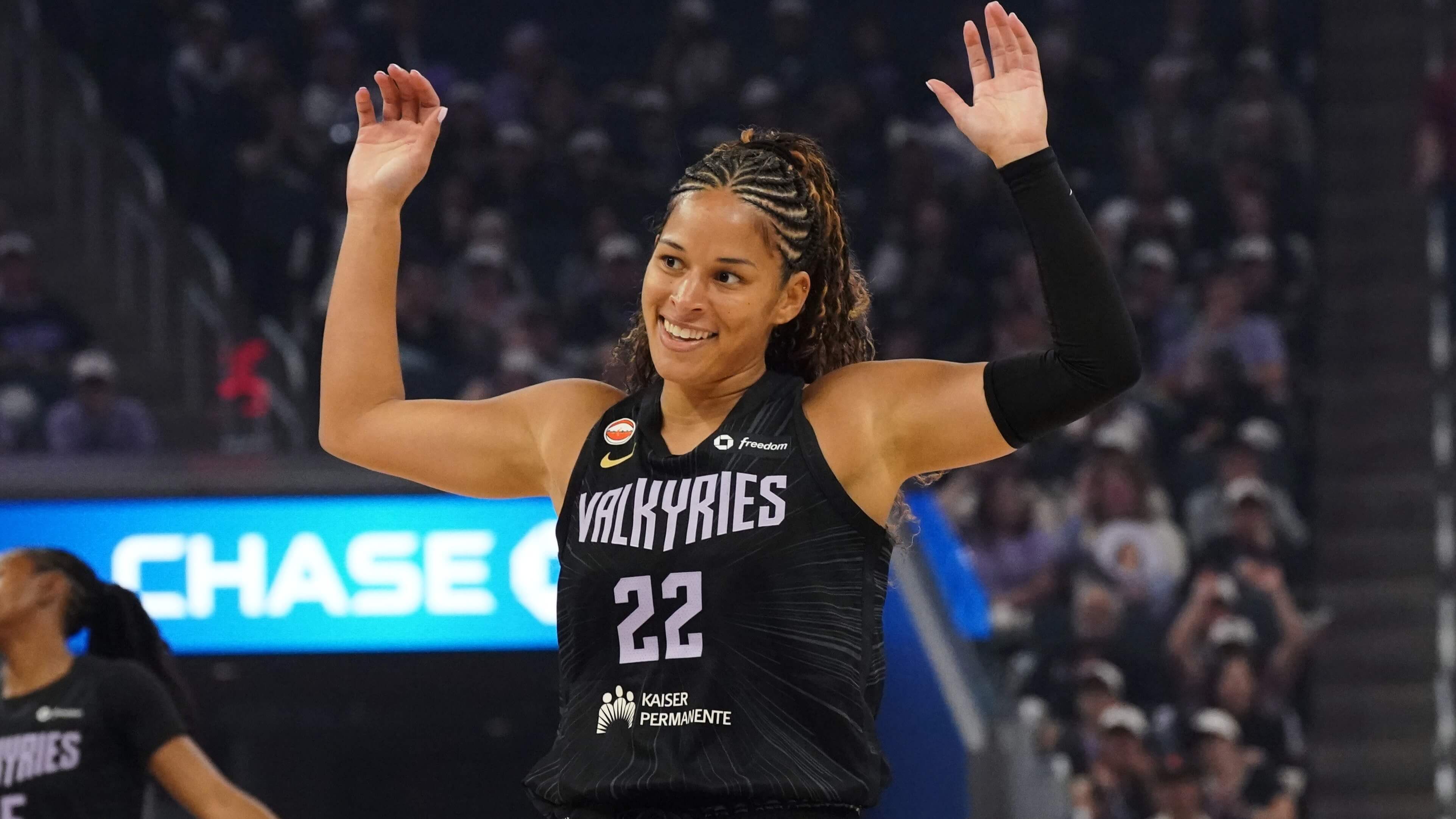 Golden State Valkyries WNBA Veronica Burton