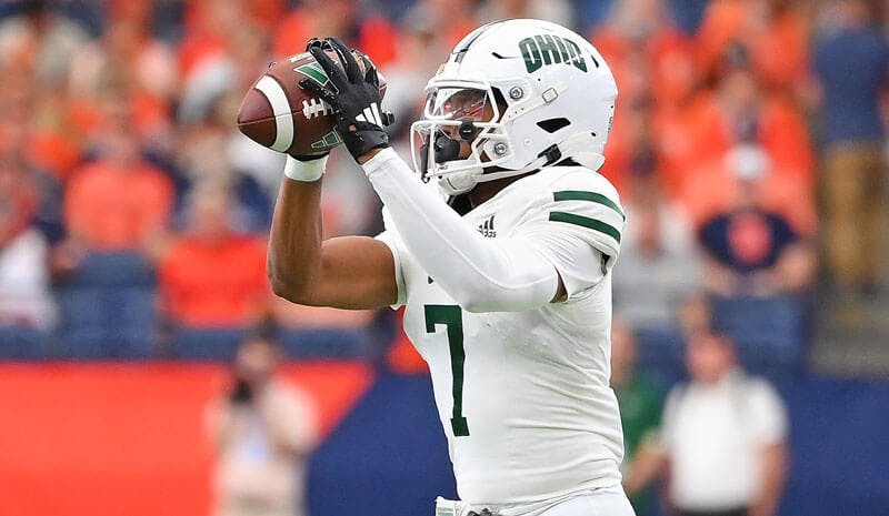 Ohio Bobcats Chase Hendricks NCAAF