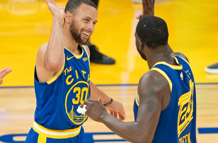 Stephen Curry Draymond Green NBA Golden State Warriors