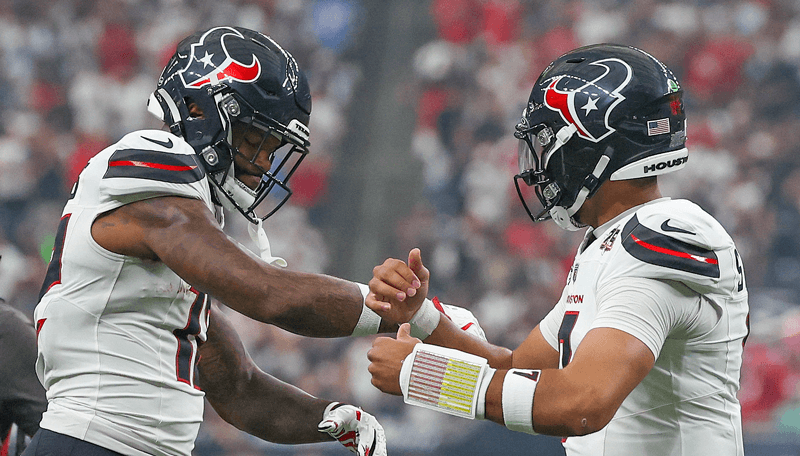 Nico Collins CJ Stroud Houston Texans NFL
