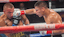 Vergil Ortiz Jr. lands a right on Samuel Vargas during their bout at Fantasy Springs Resort Casino.