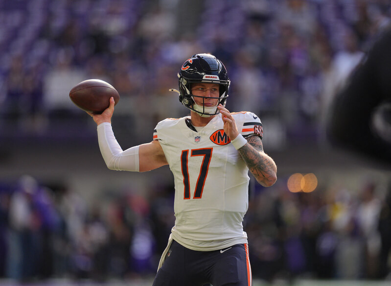 Tyson Bagent Chicago Bears NFL preseason