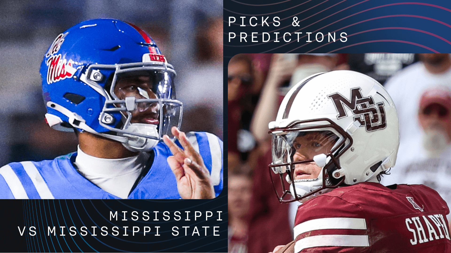 Mississippi vs Mississippi State Prediction, Picks & Odds for Today — College Football Week 14