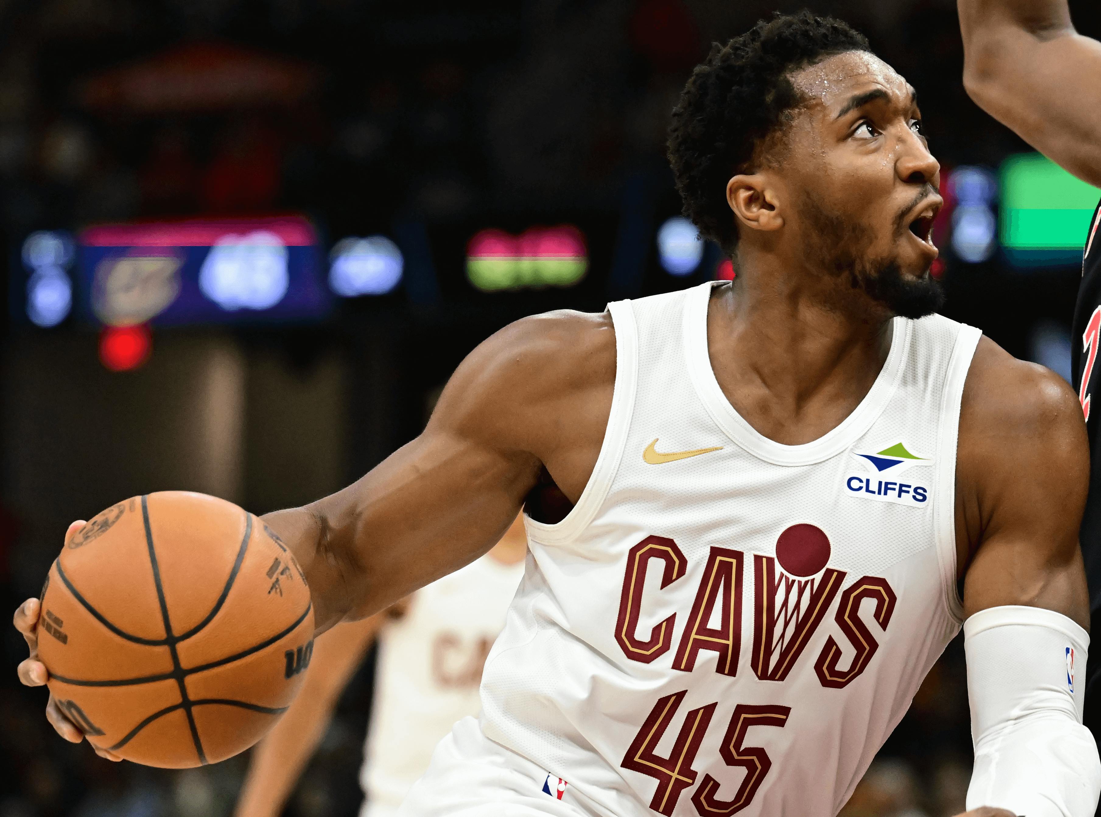 Donovan Mitchell of the Cleveland Cavaliers