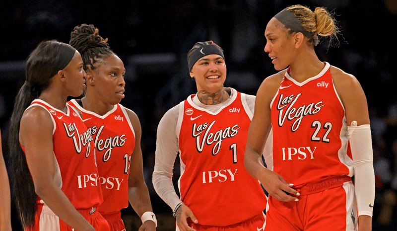 A'Ja Wilson Las Vegas Aces WNBA