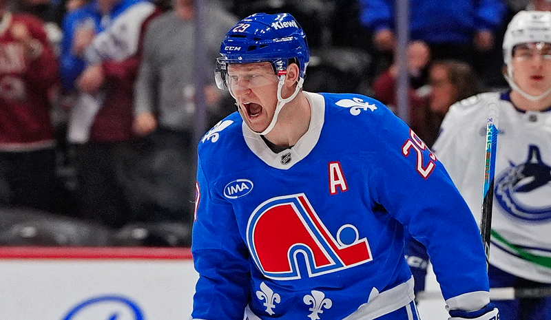 Nathan MacKinnon Colorado Avalanche NHL