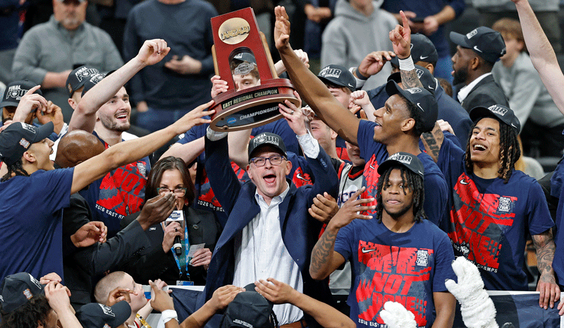 NCAA Final Four Odds and Betting Lines: Arizona, Michigan, UConn, Illinois Remain