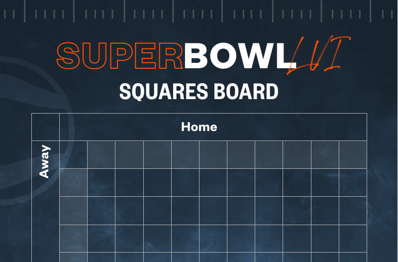 Learn How To Play Super Bowl Squares and Download Our Free Printable Template