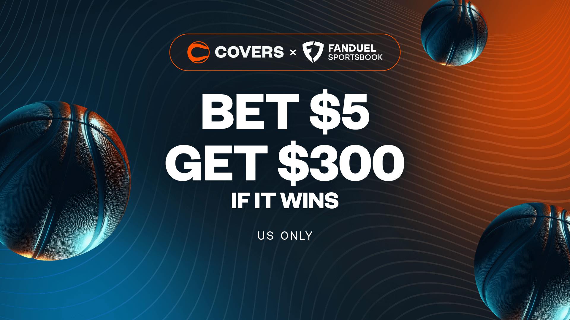 Bet $5, get $300 bonus bets if it wins without needing a FanDuel promo code. - IMAGN IMAGES