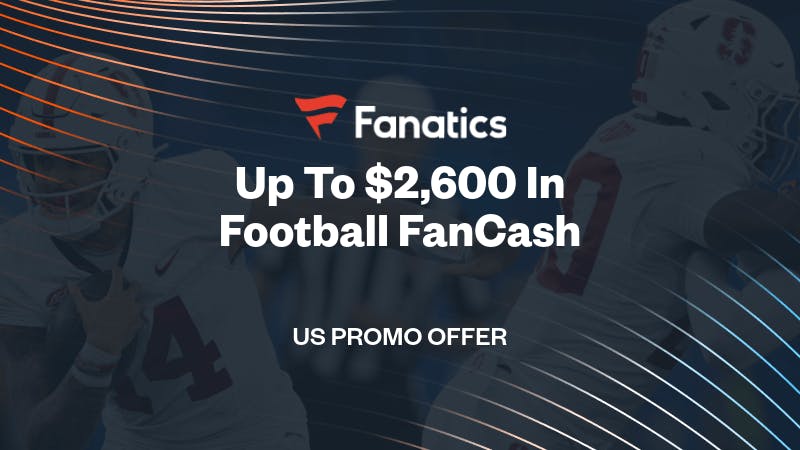 Fanatics Sportsbook Promo: Bet On Football Game Days For Up To $2,600 in FanCash Starting With Stanford vs Hawai'i