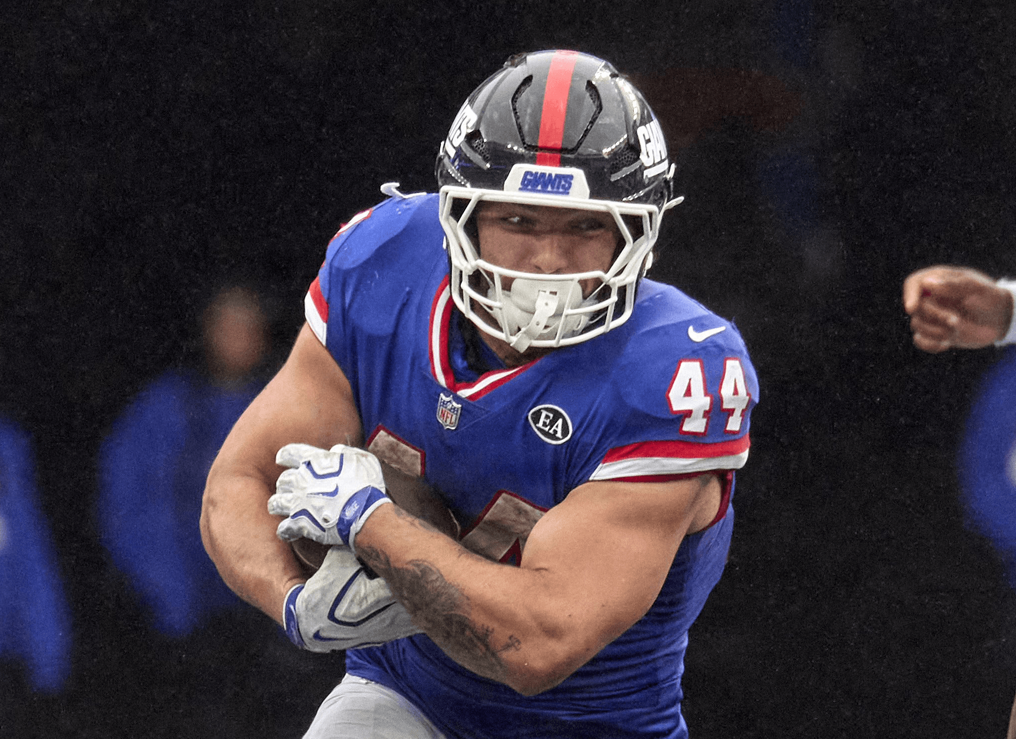 Cam Skattebo of the New York Giants NFL