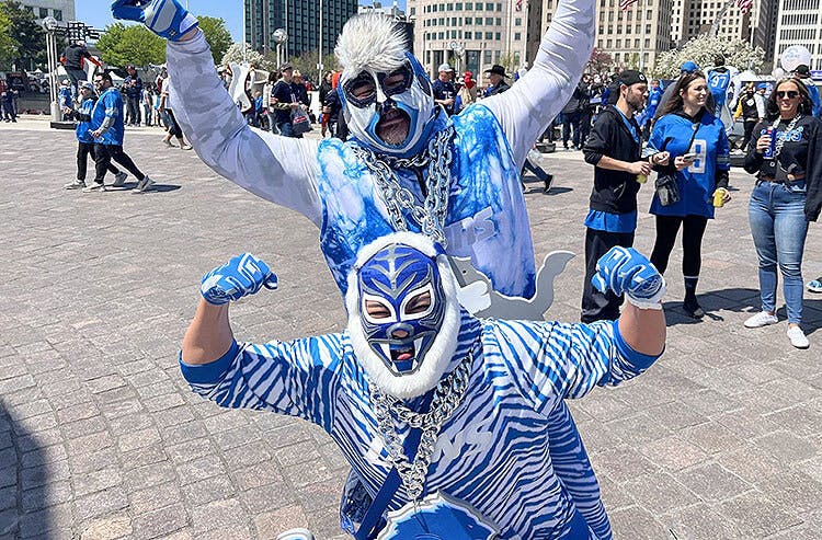 2024 NFL Draft Detroit Lions Fans