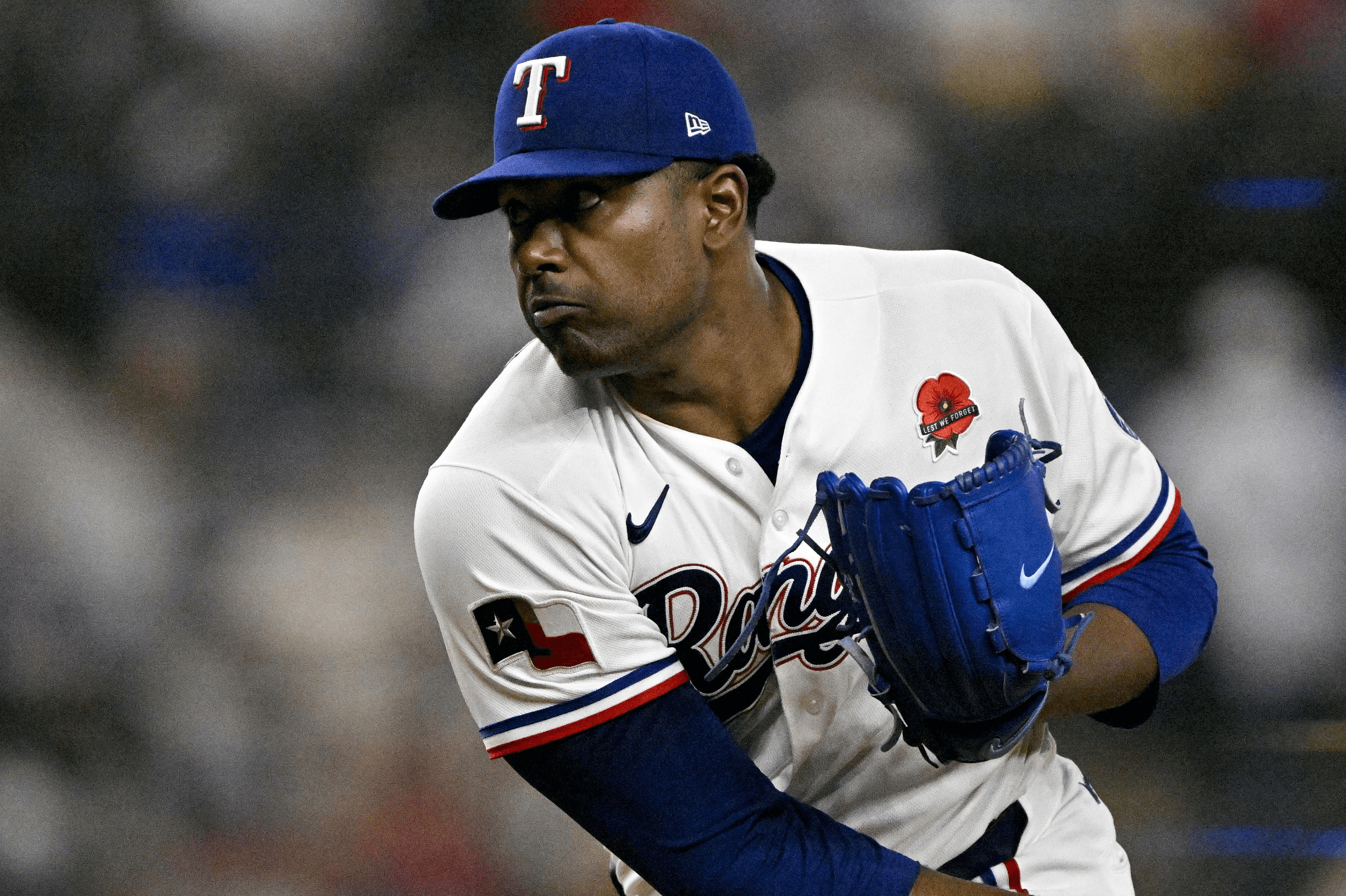 Kumar Rocker of the Texas Rangers MLB