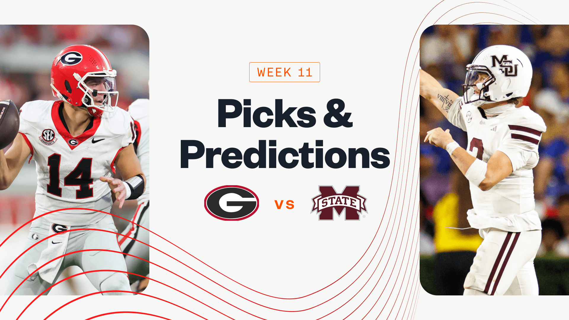 Georgia vs Mississippi State Prediction, Picks & Odds for Today — College Football Week 11