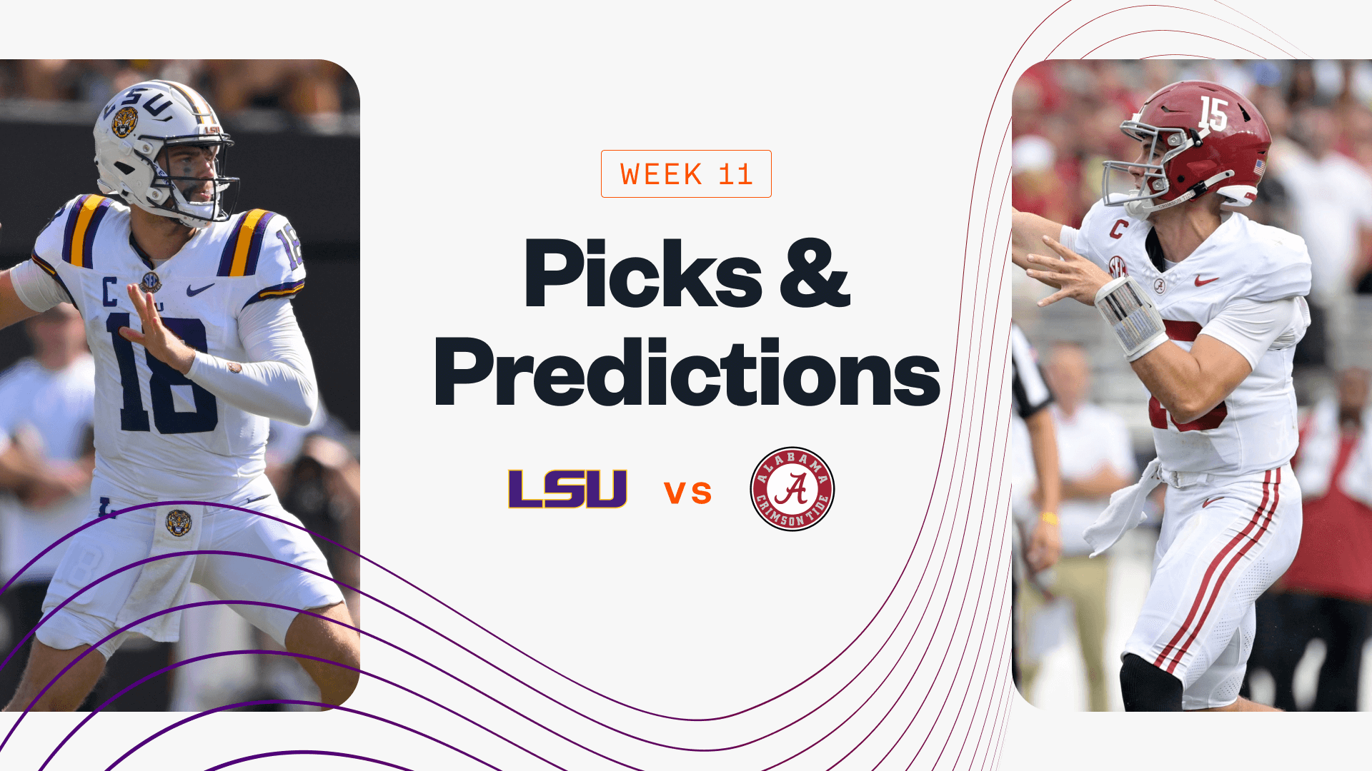 LSU vs Alabama Prediction, Picks & Odds for Tonight — College Football Week 11