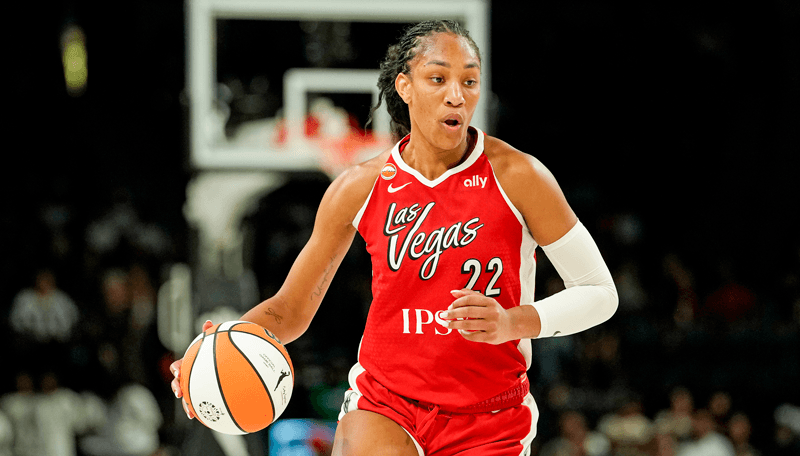 A'ja Wilson Las Vegas Aces WNBA