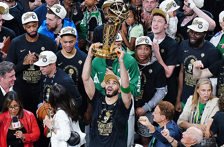 2025 NBA Finals Odds: Celtics Win '24 Title, Open as Clear Favorites to Repeat