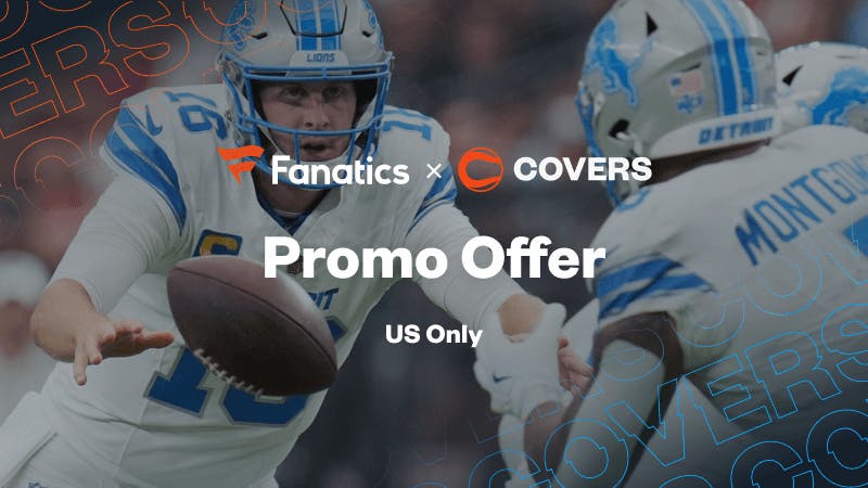 Fanatics Sportsbook Promo for Seahawks vs Lions