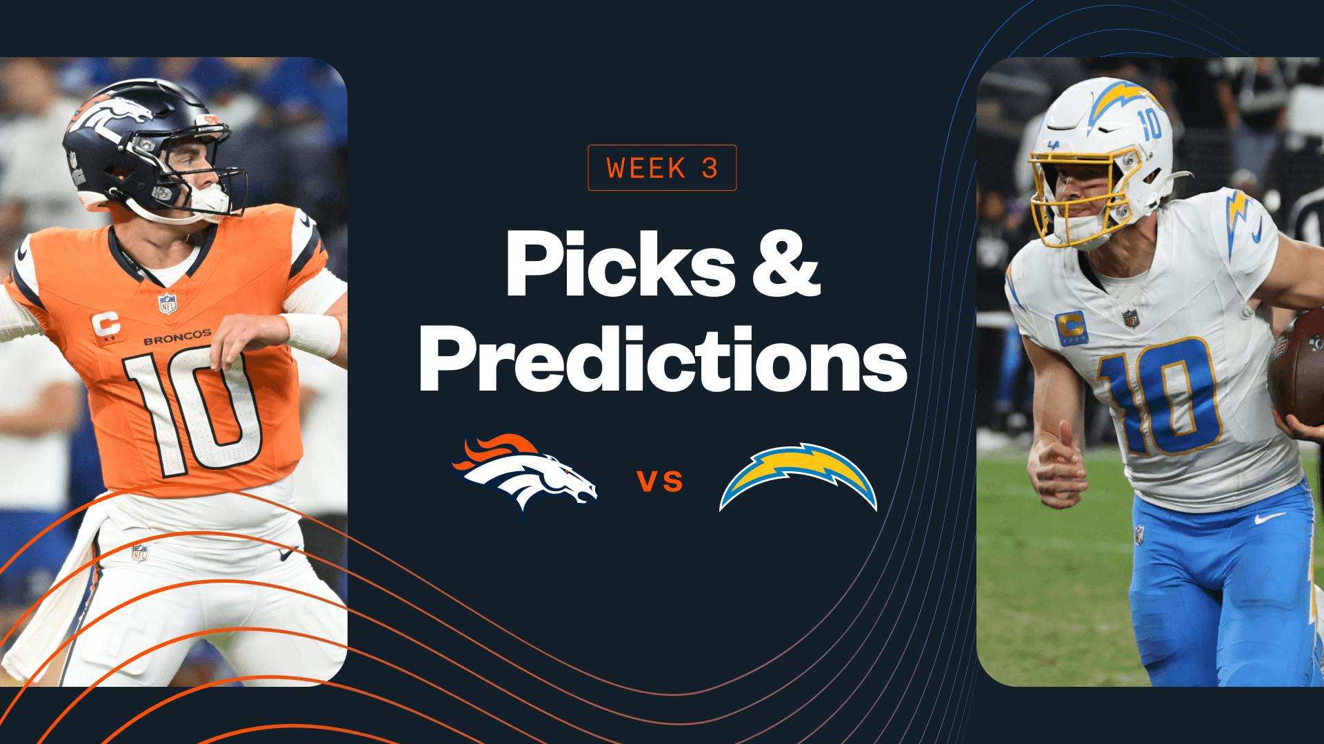 Broncos vs Chargers Predictions, Picks & Best Bets for NFL Week 3 Today