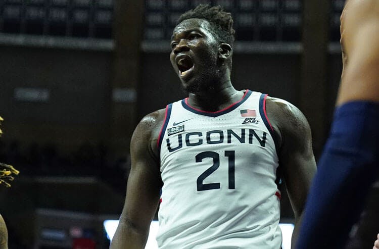 Adama Sanogo UConn Huskies Big East college basketball