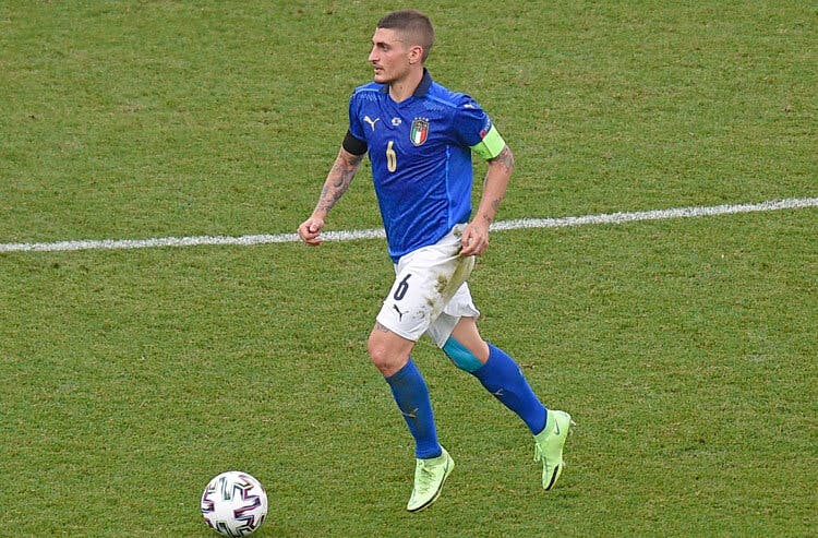 Marco Verratti Italy national team soccer Euro 2020