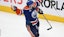 Oilers center Leon Draisaitl (29) reacts after scoring the game winning goal.