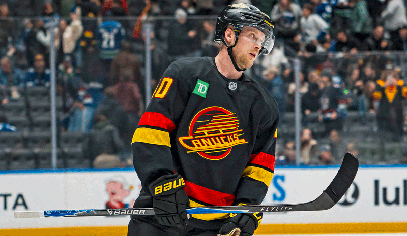 Elias Pettersson Vancouver Canucks NHL