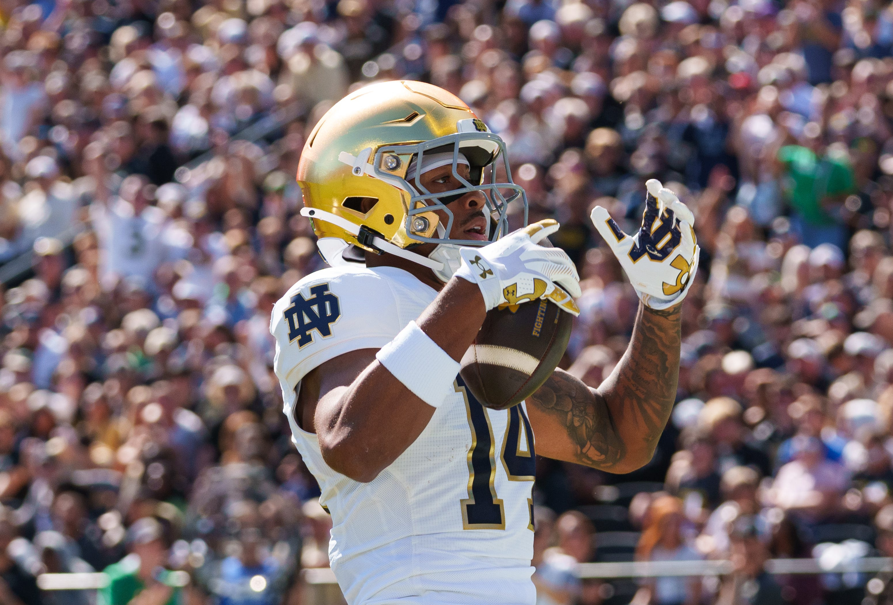 How To Bet - Notre Dame vs BYU Anytime Touchdown Scorer Predictions 