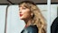 Recording artist Taylor Swift arrives prior to a game.