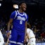 Drake Bulldogs guard Tavion Banks (6) celebrates after a basket in the second half of a first round men’s NCAA Tournament game against the Missouri Tigers at Intrust Bank Arena. Mandatory Credit: Nick Tre. Smith-Imagn Images