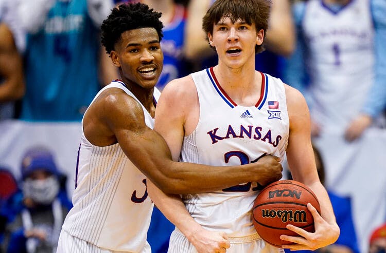 Ochai Agbaji Kansas Jayhawks college basketball