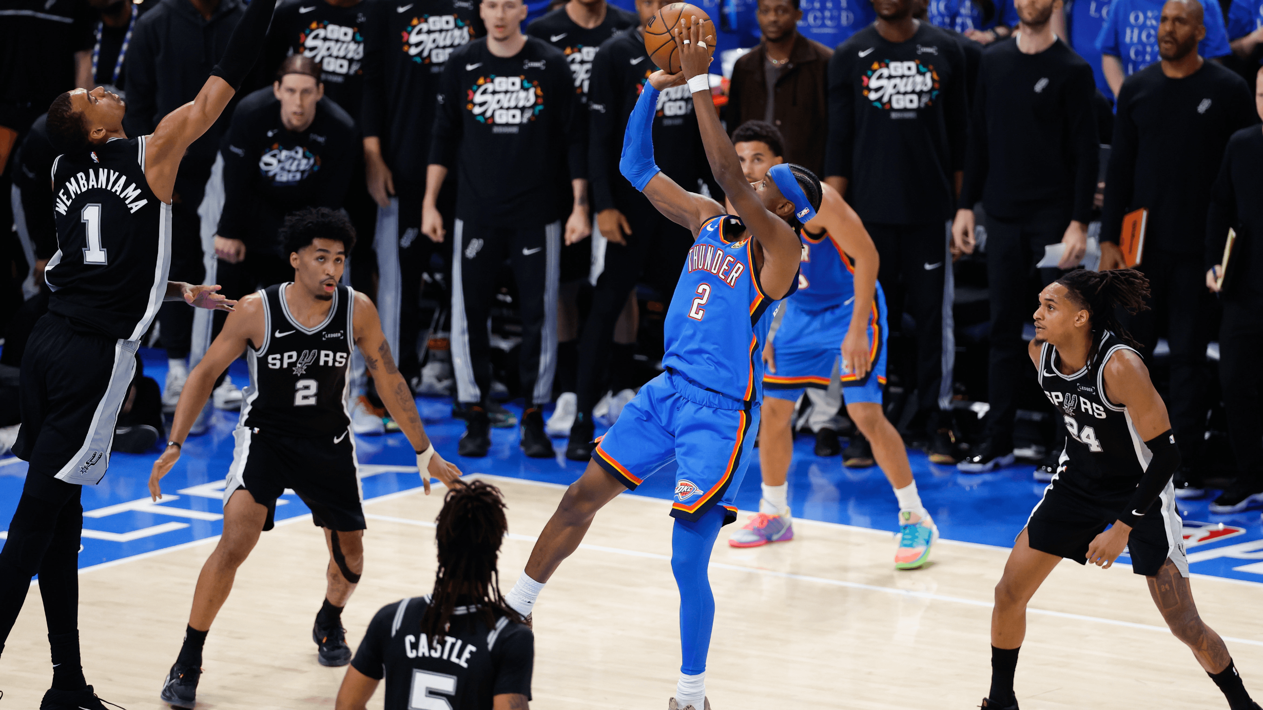 Shai Gilgeous-Alexander Picks, Predictions & Best Bets for Thunder vs Spurs Game 2 on May 20 