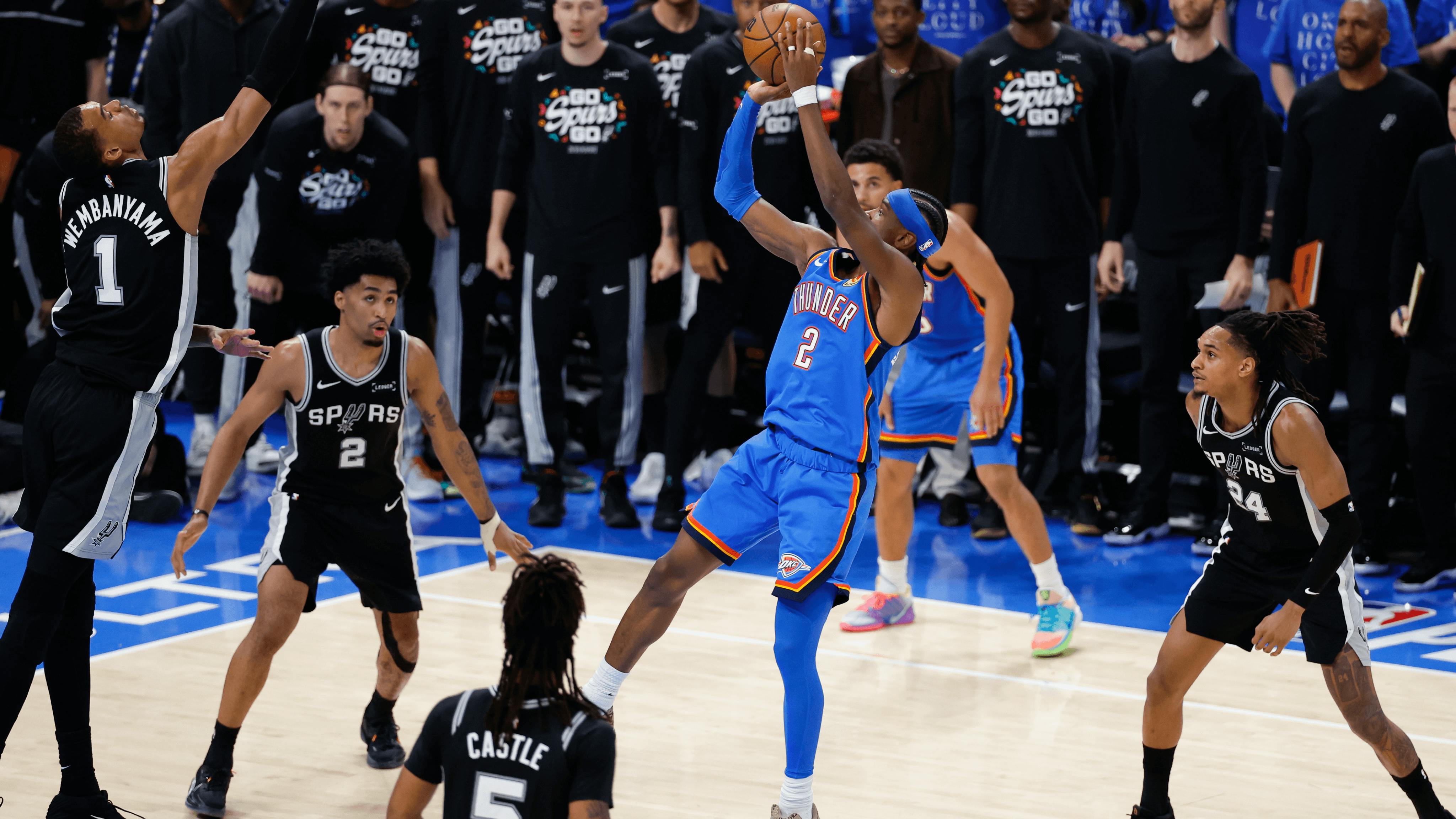 Shai Gilgeous-Alexander Picks, Predictions & Best Bets for Thunder vs Spurs Game 2 on May 20 