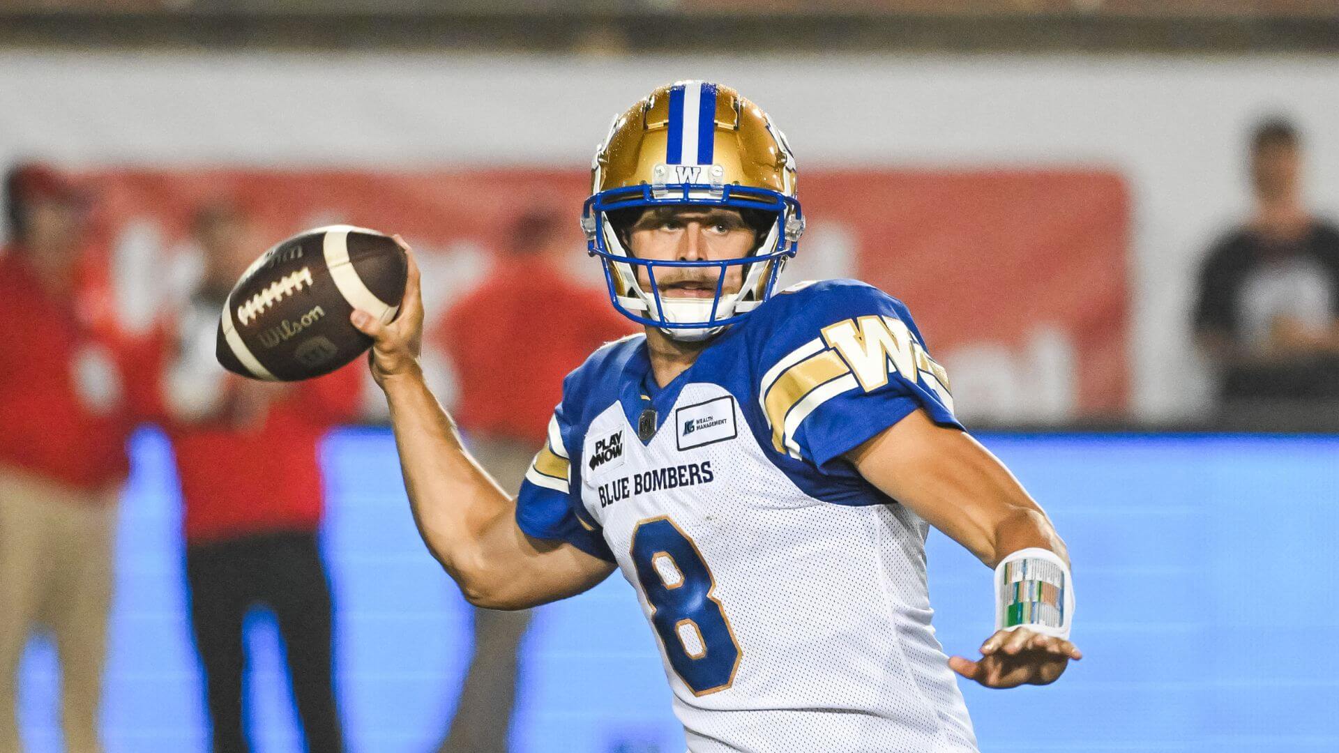 B.C. Lions open as short favourites over Winnipeg Blue Bombers in