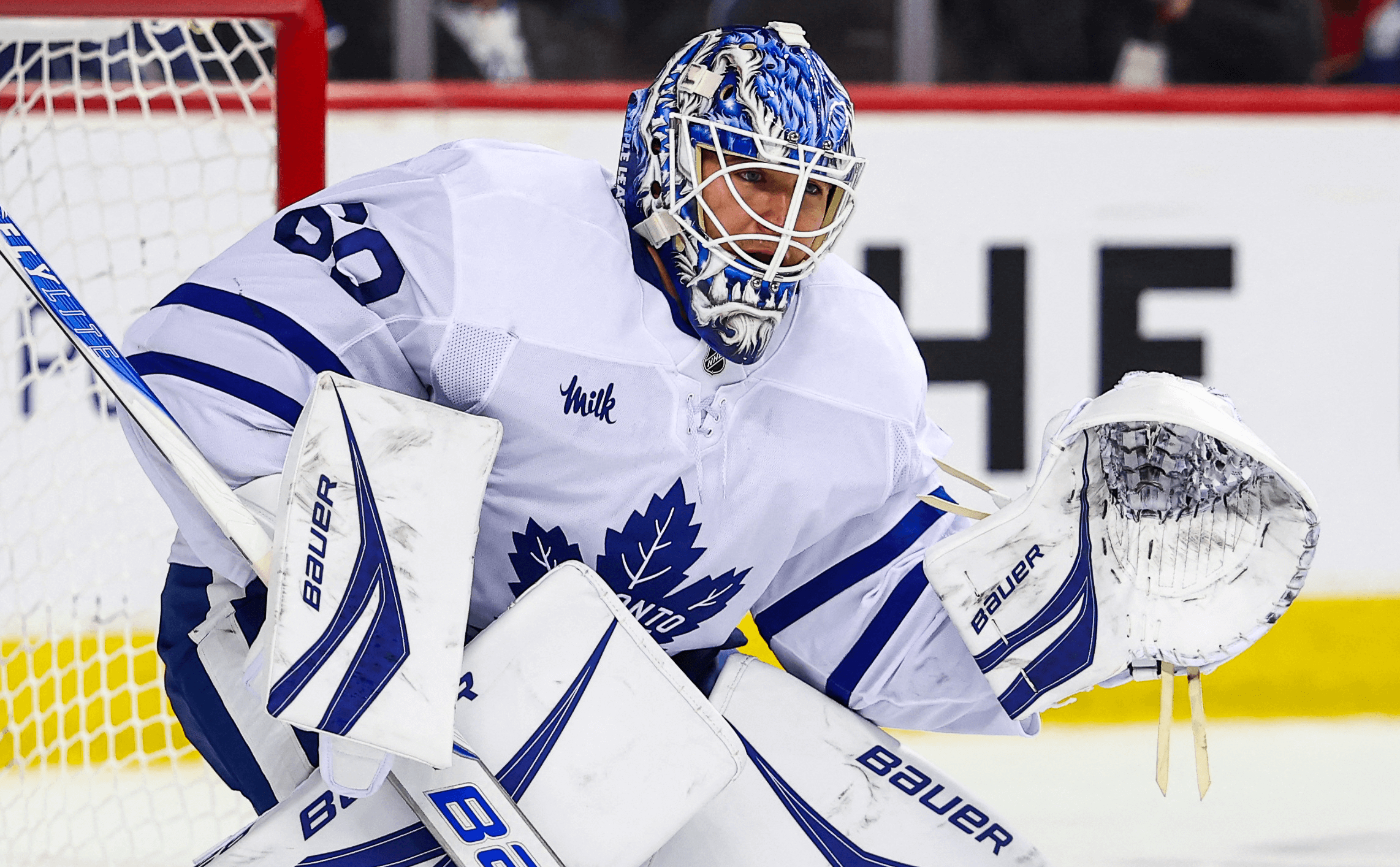 Joseph Woll of the Toronto Maple Leafs NHL