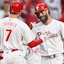 Trea Turner Bryce Harper Philadelphia Phillies MLB