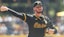 Pittsburgh Pirates starting pitcher Paul Skenes (30) delivers a pitch.
