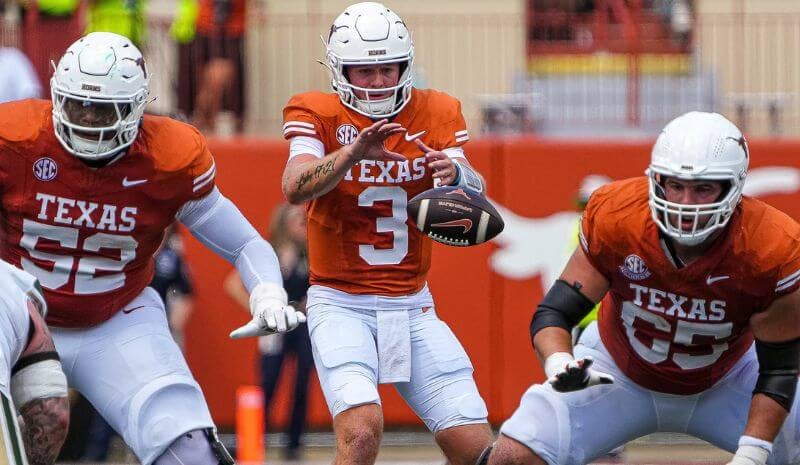 Quinn Ewers Texas Longhorns NCAAF