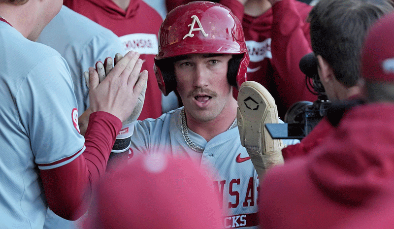 Logan Maxwell Arkansas Razorbacks NCAA College Baseball